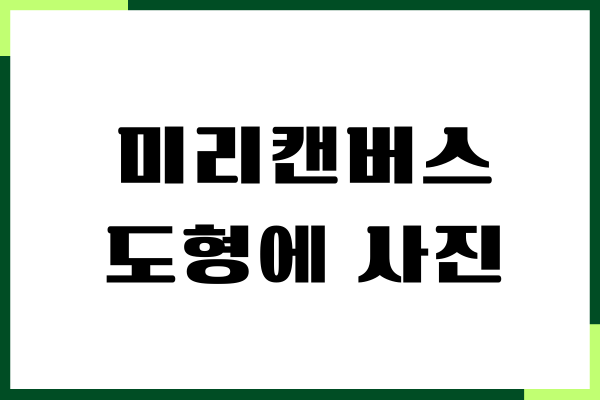 미리캔버스 도형에 사진 넣기, 도형, 배경 활용하기