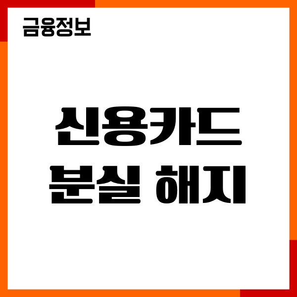 신용카드 분실 해지, 분실 신고, 재발급 절차, 재발급후기